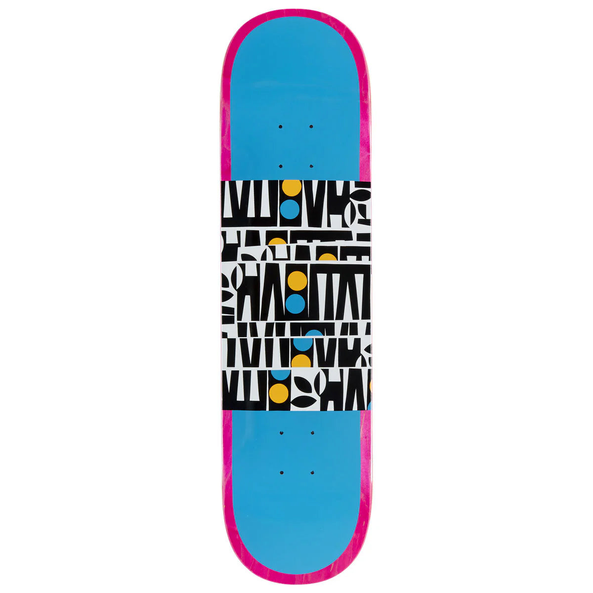 Habitat Skateboard Deck Artisan Apex Stacked Blue 8.125" x 31.75"