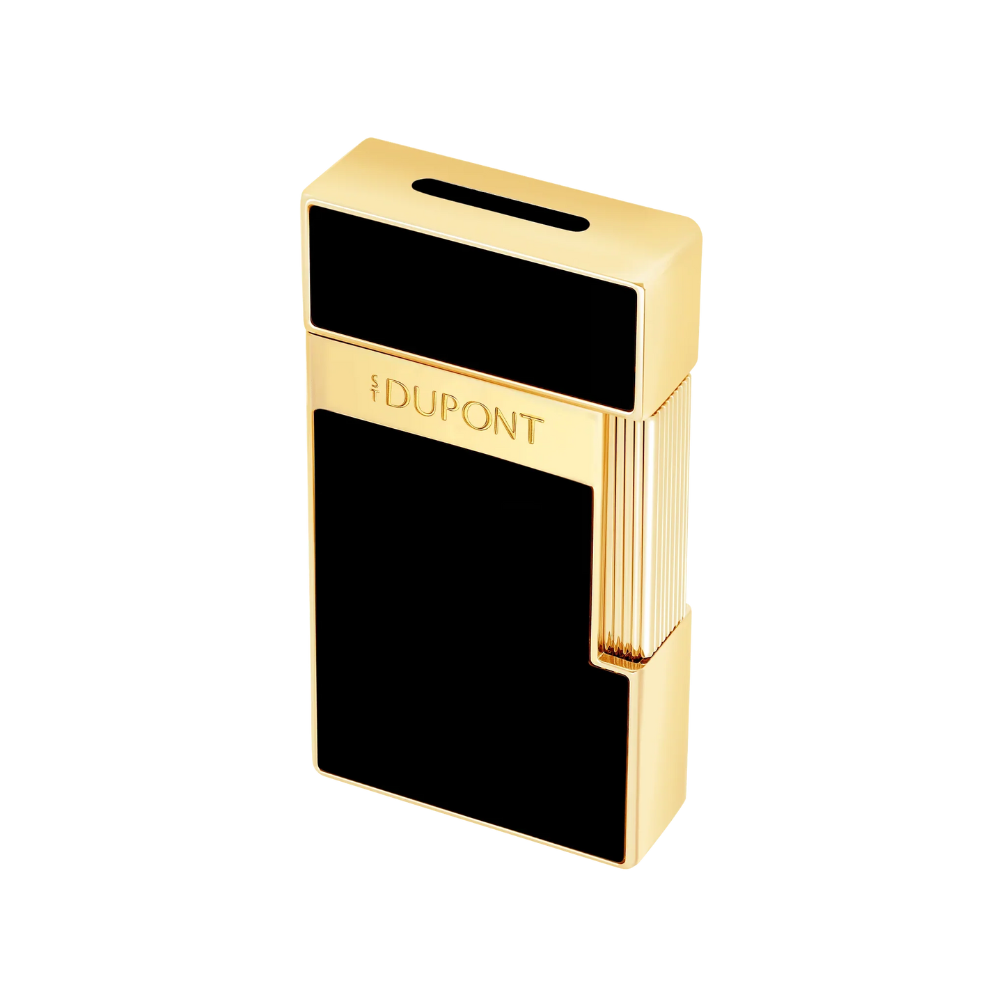 S.T. DUPONT Biggy Golden Black Lighter/Briquet 025222