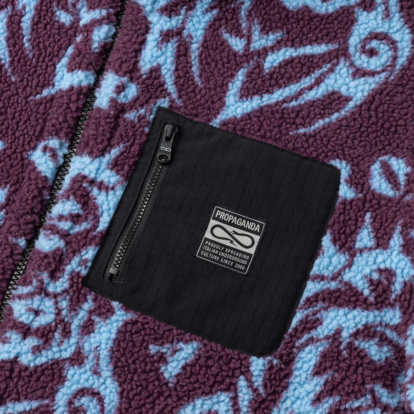 PROPAGANDA Sacred Sherpa Jacket art. 25FWPROU703 col. Purple