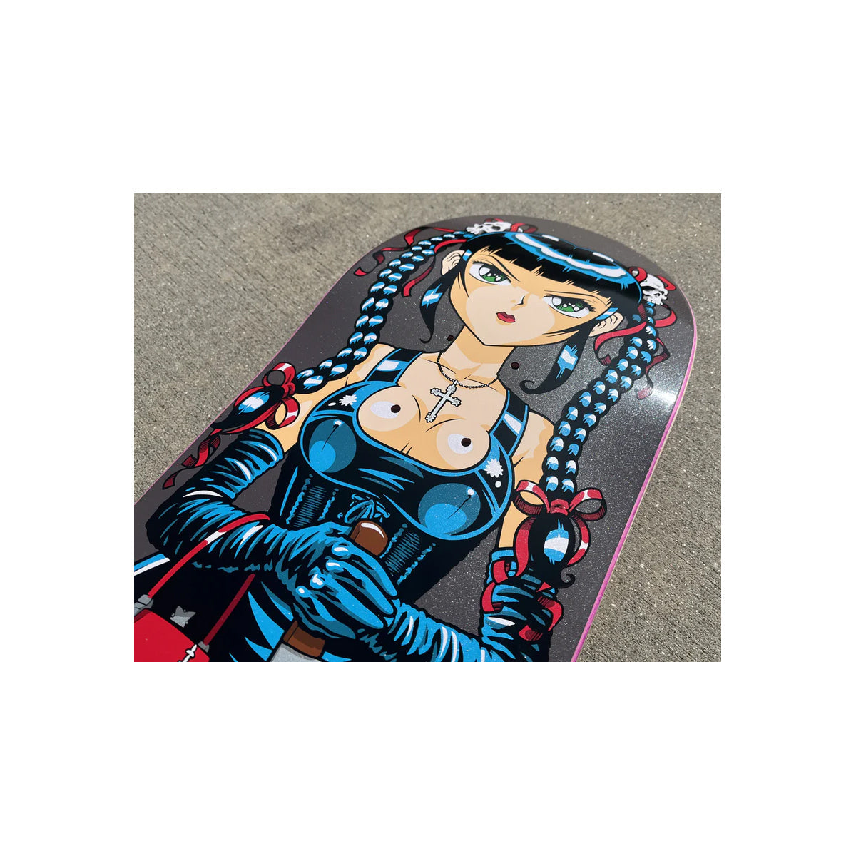 Hook Ups Skateboard Deck Devin Pearlescent  Edition 8.5" x 32.25"