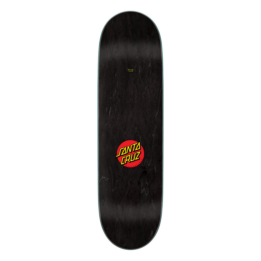 Santa Cruz Deck Screaming Hand Black 8.5" x 32.2"