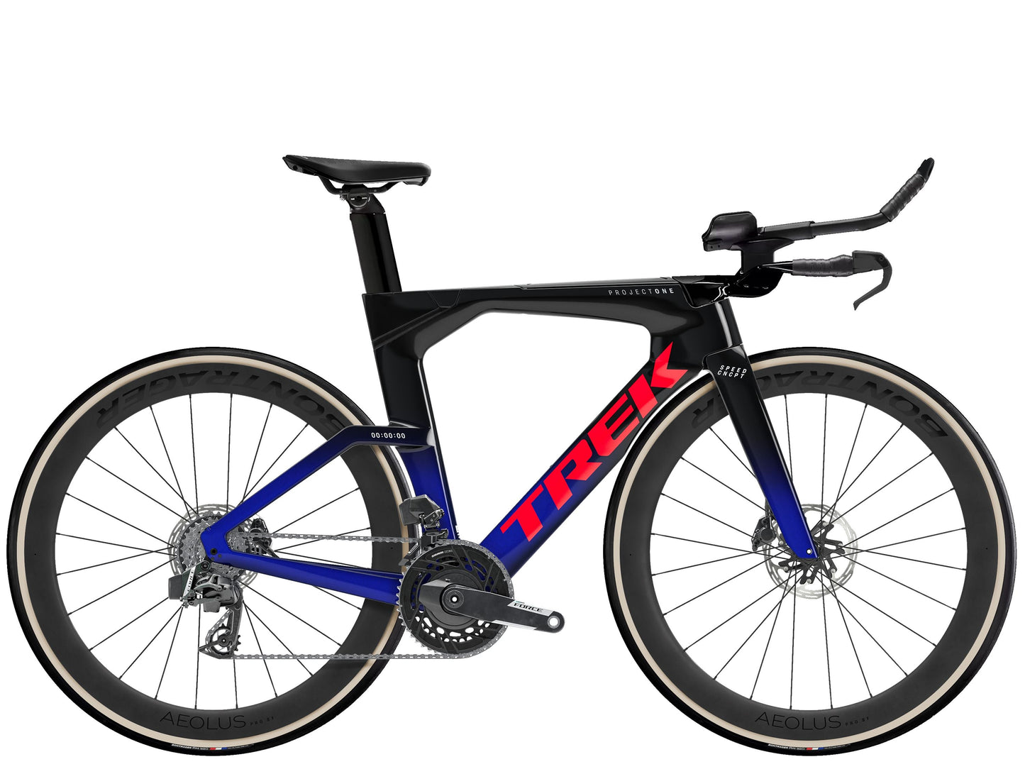 Speed Concept SLR7AXS XL Trek Black to Hex Blue Fade